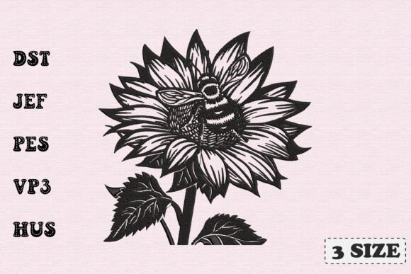 Download Sunflower Embroidery Design - Design Collection