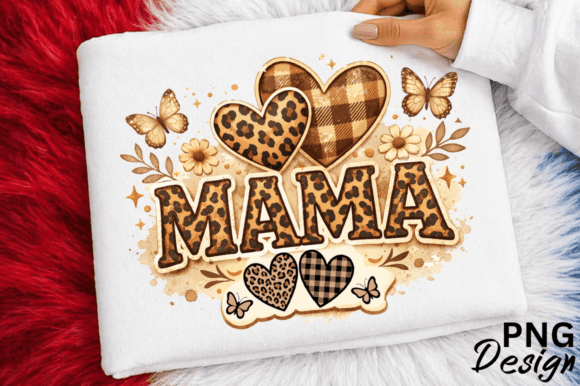 Download Mama Floral Heart PNG Design - Design Collection