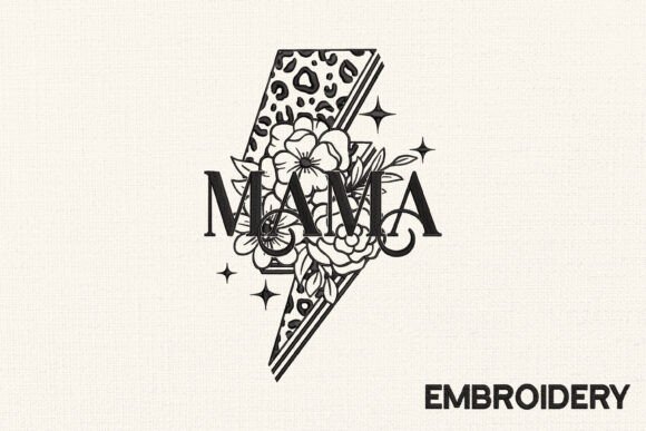 Download Floral Mama Embroidery Design - Design Collection