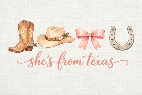 Download Texas Cowgirl Coquette Bow PNG Design - Design Collection