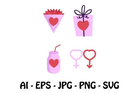 Download Valentine Romantic Design - Design Collection