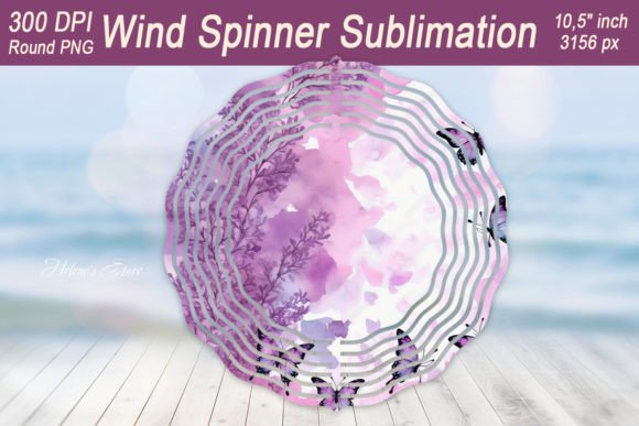 Download Wind Spinner Designs PNG with Copy Space - Design Collection