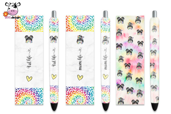 Download Mom Life Kid Life Leopard Pen Wrap - Kid Collection