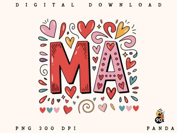 Download Brushstroke Ma, Hand Drawn Ma Design - Design Collection
