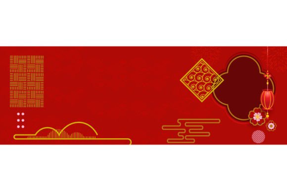 Download Lunar New Year Design with Copy Space - Design Collection