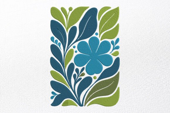 Download Boho Flower Embroidery Design - Design Collection