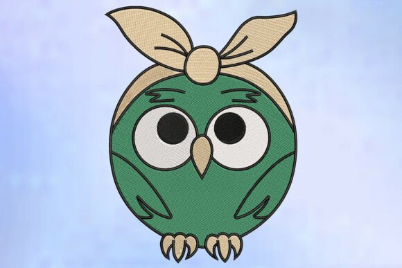 Download Cute Bandana Owl Embroidery Design - Design Collection