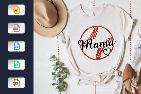 Download Baseball T-shirt Design Mama - Design Collection