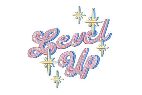 Download Level Up Retro Design - Design Collection