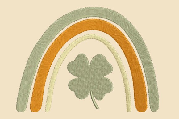 Download Dreamy Boho Rainbow Embroidery Design - Design Collection