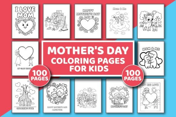 Download Mother’s Day Coloring Book for Kids - Kid Collection