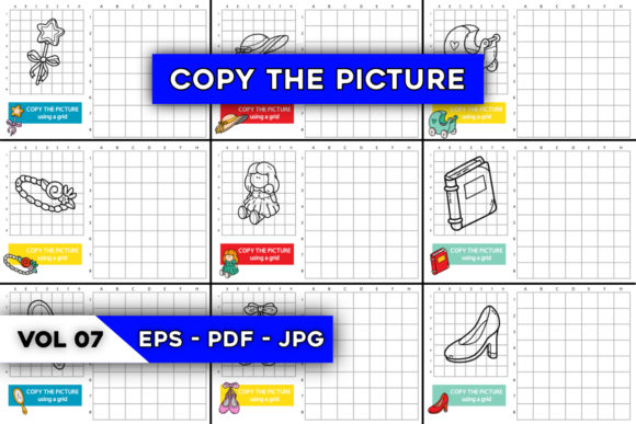 Download 10 Copy the Picture Games for Kids VOL 7 - Kid Collection
